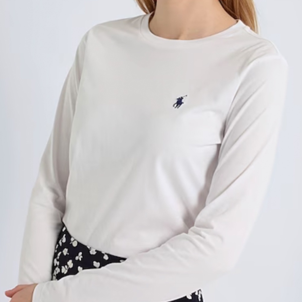 Polo Ralph Lauren Long SleeveT-shirt- White